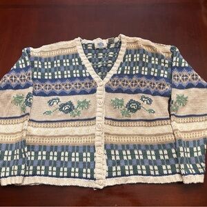 Women’s vintage Pasta sweater size large